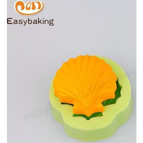 Sea Shell Silicone Soap Molds For Cake Decoration Ice Cube Chocolates Hot Sale Item