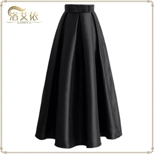 Muslim Fashion Butterfly Princess Pendron skirt 5 Color plus size semi-cut skirt
