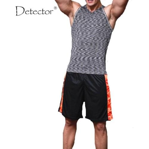 Detector Mens Summer Shorts Pants Jogging Sport Camouflage Quick-drying Shorts Breathable Running Shorts