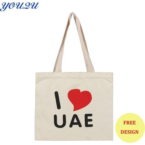 Wholesale Factory Price Cotton Bag Custom Logo Printed Canvas Tote Shopping Bag 8oz canvas material 30*39*8cm 500pcs/lot