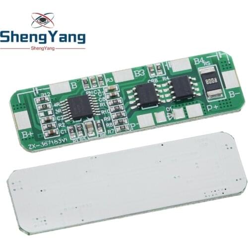 ShengYang 4S 4A-5A 18650 Li-ion Lithium Battery Protection Board 4 Pack PCB BMS 4.25-4.35V To 2.3-3.0V