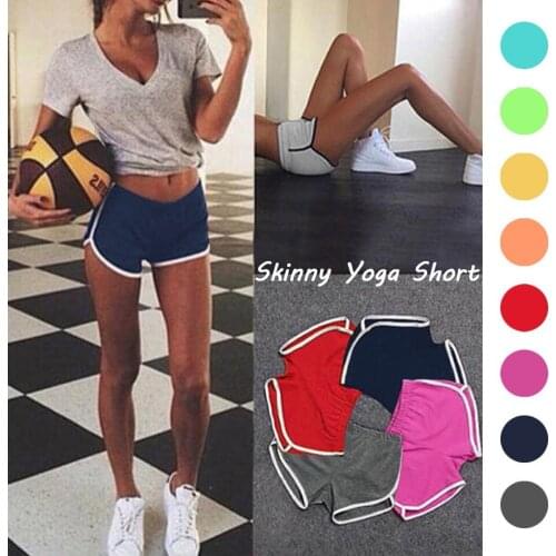 Sport Yo-ga Shorts Women Gym 2021 Women Casual Solid Summer Sports Shorts Workout Yo-ga Shorts Active Shorts