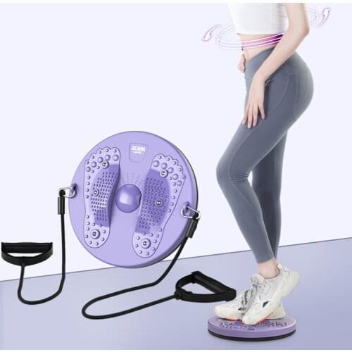 Massage Waist Wriggling Plate Home Weight Loss Thin Waist Magnetic Therapy Women Sports Fitness Equipment Waist Twisting Machine