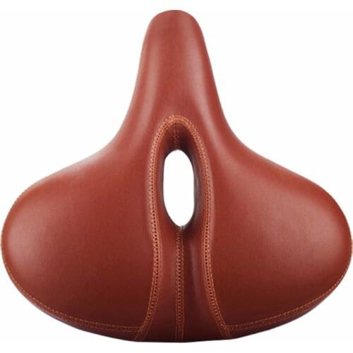 Comfortable Wide Big Hot sale Comfortable Wide Big Bum Bike Bicycle Extra Sporty Soft Pad Saddle Seat Suitable