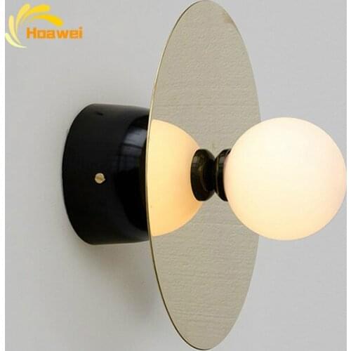 Vintage LED Wall Lamp Gold Modern Lart Decorative Wall Lights Bedroom Living Room Dining Room Decoration Wall Lights Home Decor