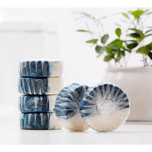 Youpin Clean-n-fresh Double-effect Deodorizing Cleaning Toilet Block Independent Water-soluble Film Packaging Anionic Active Fac