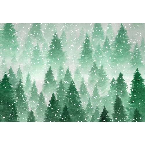 Winter Snow Trees Photography Backdrops Background For Photo Studio Photocall Photophone Fond