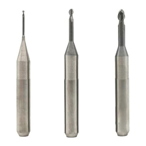 Dental 6MM Cylinder Bur For Mill Zirconia 2MM 1MM 0.5MM DC DLC Diamond Coating Compatible With Zirkonzahn CADCAM
