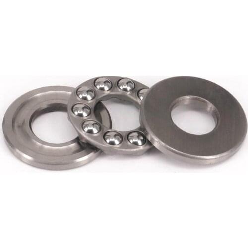 1)51306 30x60x21mm Axial Ball Thrust Bearing Set(2 Steel Races + 1 Cage)AEBC-1