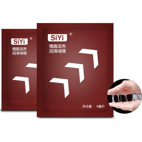 10pcs 6ML/pc Portable Easy to Clean Sex Lubricante Adult Sex Lubricants Sexual For Oral Vagina Anal Gay Sex Oil
