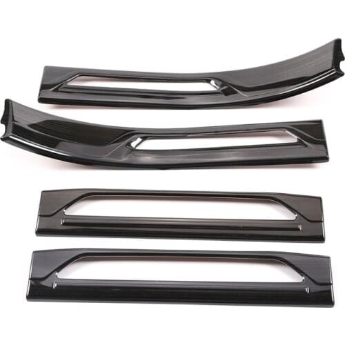 4Pcs Stainless Steel Built Door Sill Strip Car Interior Accessories Trim for Jaguar XEL 2019