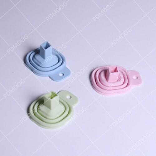 5Pcs Diamond Painting Tools Collapsible Round Funnel Silica Gel Multi-function for Diamond Painting Embroidery Accessories