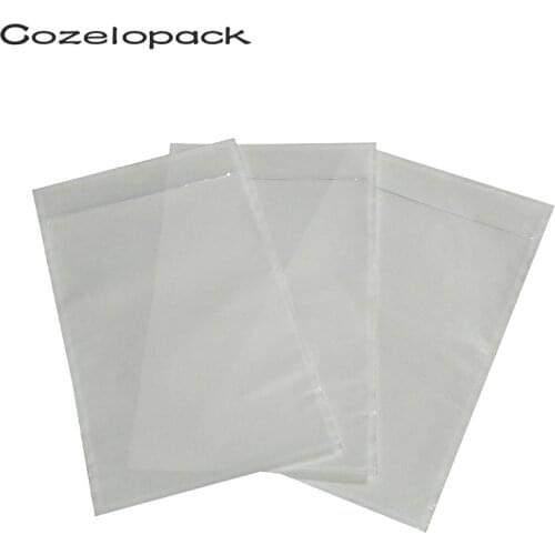 50pcs-4.5x5.5 7x10 Packing List Envelope Clear Face Invoice Slip Enclosed Pouch Self Adhesive Shipping Label