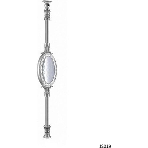 Freeshipping 950mm JS019 Column Customade Floor Mount Newel Handrail Armrest Post Pillar Pole for Staircase