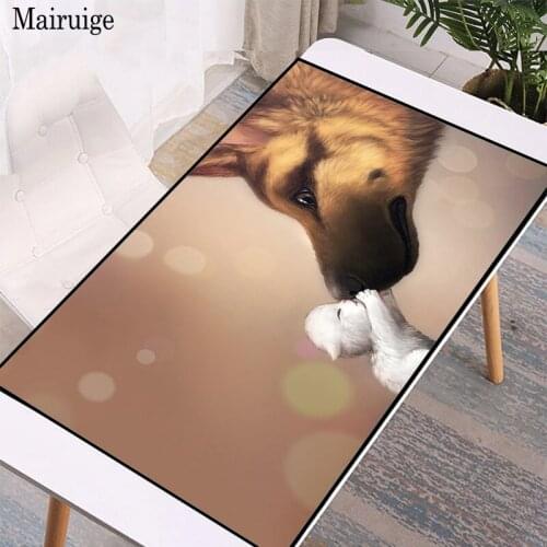400X900mm Pet Cat and Dog Picture Large Mouse Pad PC Laptop XXL Anime Mousepad Desk Mat Computer Gaming Accessories Keyboard Pad