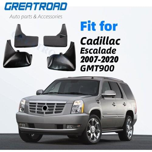 Mudflaps Splash Guards Mud Flap Car Mud Flaps For Cadillac Escalade 2007 - 2014 GMT900 Mudguards Fender 2008 2009 2010 2011 2012