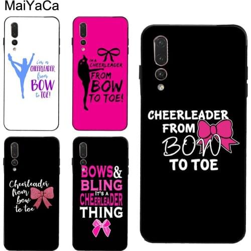 Cheers Cheerleader Bow To Toe Case For Huawei P30 Pro P20 P40 Mate 20 Lite P Smart 2019 Nova 5T Honor 8A 8X 9X 10i 20