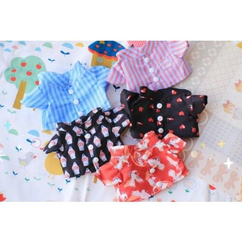 Cosmile Hand-made Kpop Star Wanna one WangYibo Se Hun Doll Clothes Button Shirt Cute Creative Limited cosplay Gift