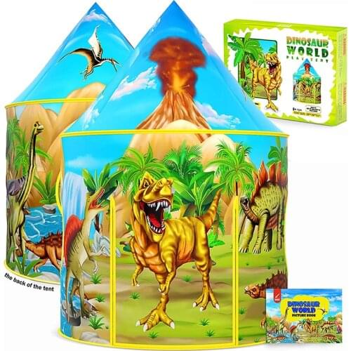 Dinosaur Play Tent For Children Baby ball pool Kids Tent Indoor Games House Toys House For Children Pop Up Play Tent for Kids