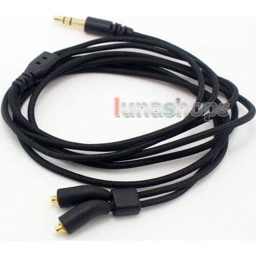 LN004626 120cm 270 degree Net Shield earphone Cable For Ultrasone edition 8 julia Onkyo ES-FC300 ES-HF300 es-cti300 LN4626