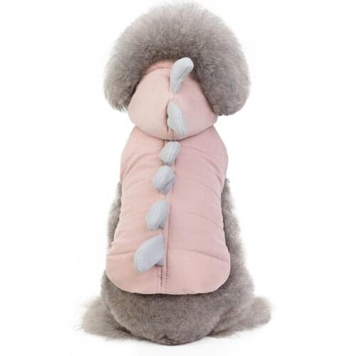 New Autumn Winter Dog Clothes For Small Dogs Boy Girl Teddy Vest Fleece Keep Warm Thick Wadded Jacket Puppy Outfit Pet Clothing