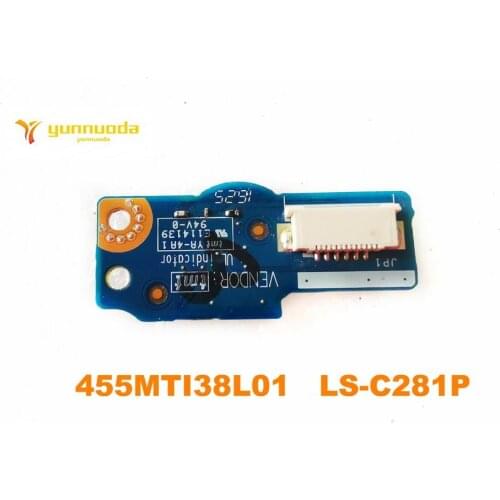Original For Lenovo ideapad 500-15acz z51-70 power button board 455MTI38L01 LS-C281P tested good free shipping