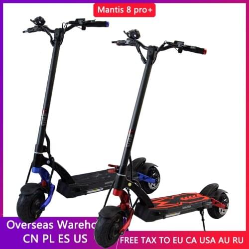 VAT Exemption 2021 KB Mantis 8 Pro+ Electric scooter 48V 24.5AH LG/Samsung Dual Motors 8inch Kickscooter Full Hydraulic Brake