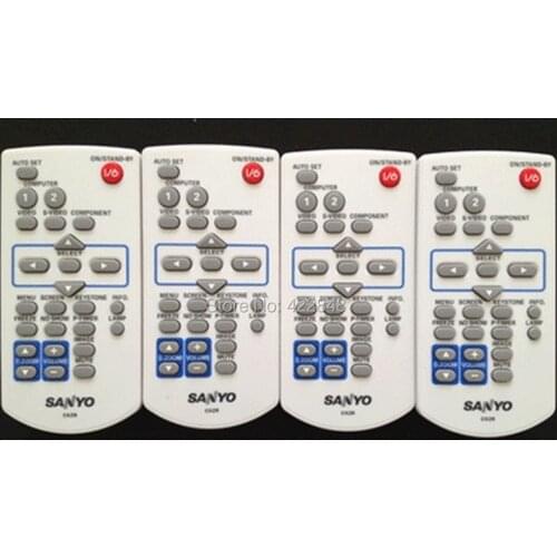 Projector Remote Control for SANYO PLC-XD2200/PLC-XD2600/PLC-WK2500/PLC-XE34/PLC-XK2600/PLC-XK3010 projectors