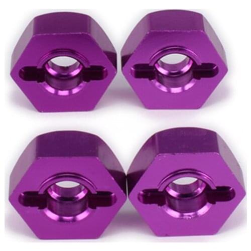 RCAWD Wheel Hub Hex Adapter M12 12mm Thickness M5 5mm For 1/10 RC Car Buggy Truck HSP Axial HPI Traxxas Himoto T10053