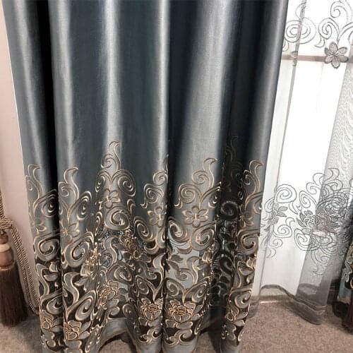 Luxurious Geometric Hollow Out Wave Curtains for Living Room Modern Semi-Blackout Grey Curve Window Drapes for Bedroom