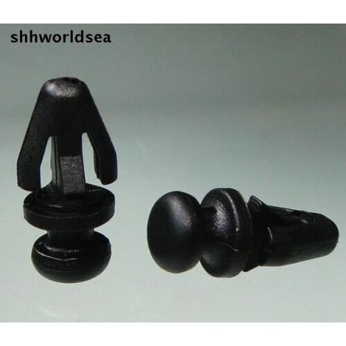 Shhworldsea 100pcs Door Sealant Strip Door Trim Auto Fastener Retainer Clip For Ford
