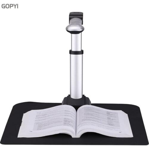 GOPYI 16 mega pixels A3 book Document Camera scanner AI Foldable Portable High Speed scanner for Bank School Office Library