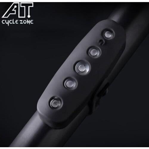 CYCLE ZONE Bicycle Tail Light LED Waterproof Warning Seatpost Lights Rear Lamp Mountain Bike Cycling Accessories Equipment