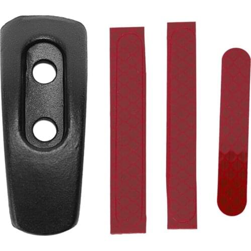 1Pcs Battery Cabin Hanger Hook Up Assembly or Kickscooter & 3Pcs Wheel Tyre Cover Protective Shell Reflective Sticker