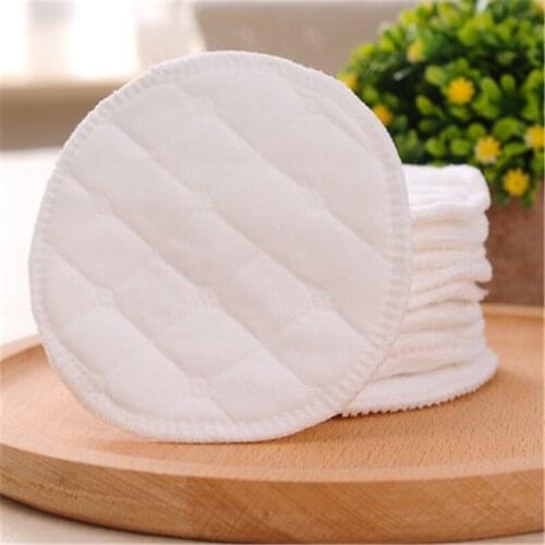 10pcs Reusable Cotton Pads Washable Makeup Remover Pad Soft Face Skin Cleaner Facial Cleaning Beauty Tool for Women Breast Pads