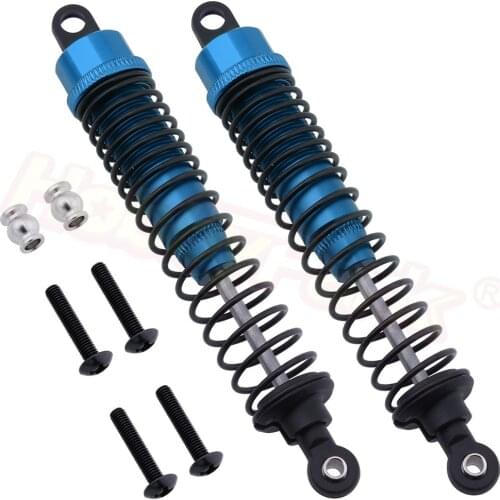 2PCS Aluminum 108mm Shock Absorber Assembled Dampers for 1/10 Scale RC Cars Monster Trucks