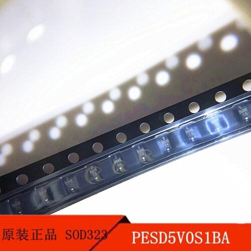 20PCS PESD5V0S1BA patch SOD323 silk-screen E6 two-way ESD protection diode original products