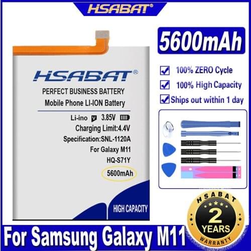 HSABAT HQ-S71Y 5600mAh Battery for Samsung Galaxy M11 Batteries