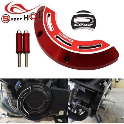 For Honda CB400X CB400F CB 400X CB 400F Motorcycle Accessories Left Engine Protective Decoration Shaft Cover Grard