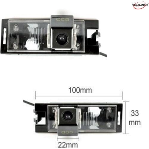 Car reverse rearview camera wired waterproof car CCD1/3"car parking backup camera For HYUNDAI IX35 2010 2012 2013