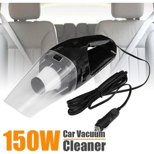 Car Home Vacuum Cleaner 150W 12V Mini Portable Handheld Auto Vacuum Cleaner Wet and Dry Dual Use Car Vacuum