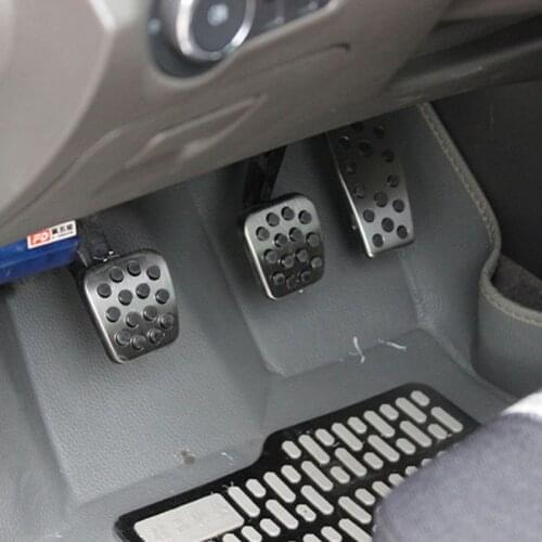 Car styling, Car MT AT Stainless Steel Foot pedal For Cruze Opel Insignia sedan Sport Tourer 2009- 2014 Auto Accessories(LHD)