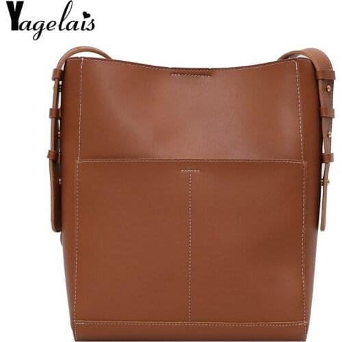 Designer Handbag The Big Womens Pu Leather Handbags Simple Fashion New Quality Tote Bag Shoulder Bags