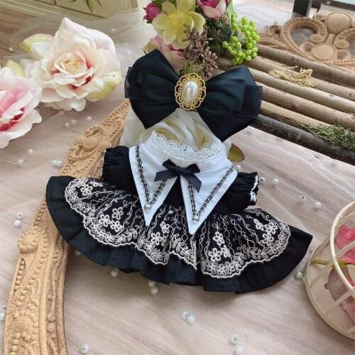 Cosmile Original Hand-made Doll Clothes Clothing The Black Dress Cos Party Outfit XM Lovely Cosplay