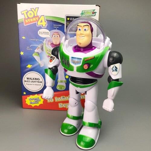 Disney Toy Story 4 Buzz Lightyear Sound and Light Winged Doll Doll Childrens Toy Birthday Gift