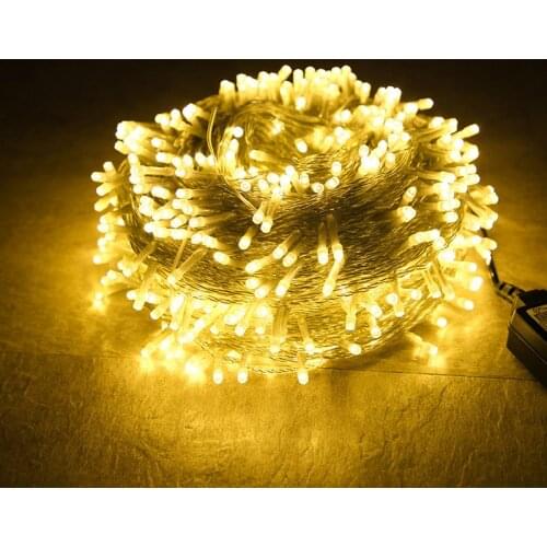 Garland LED Lights 10-100M LED String Lights Fairy Lights Christmas Lights Street Garland New Year Christmas Decoration Navidad