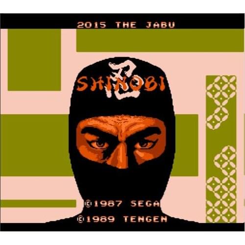 Shinobi Game Cartridge for NES/FC Console