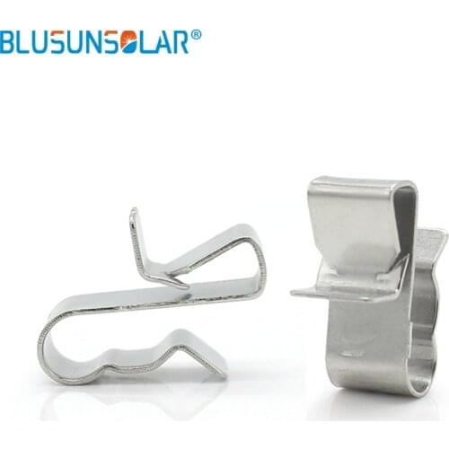 Stainless Steel Cable Clips (Package of 500) PV Dual Wire Solar Cable Clips
