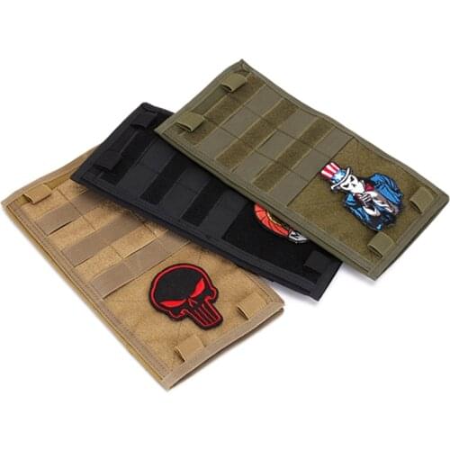 Vehicle Visor Panel Tactical MOLLE Truck Car Sun Visor Organizer CD Bag Multi-pocket Holder Pouch Auto Accessories