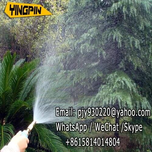 Brass adjustable garden spray elbow straight nozzle water gun shower watering car wash sprinkler nozzle